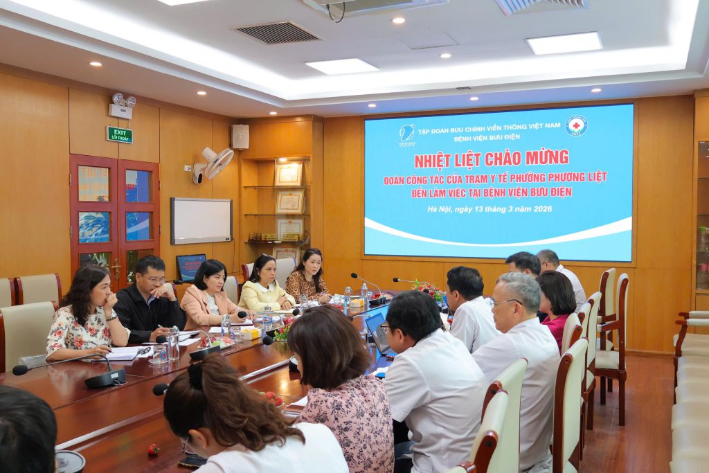 Trạm Y tế phường Phương Liệt mong muốn hợp tác, nhận hỗ trợ chuyên môn từ bệnh viện Bưu Điện